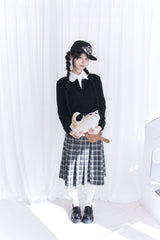 Pastel Round Knitwear Cardigan (2colors)