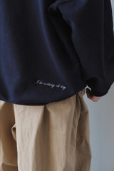 Homebody Hoodie Zip-Up (Navy)