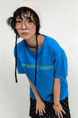 YWD LOGO T-SHIRTS_BLUE