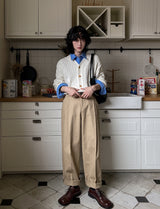 Normal Button Ribbed Knit Cardigan