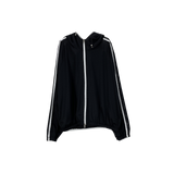 メッシュトラックフーデッドジャケット