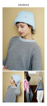 Flake beanie_3 colors