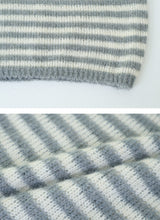 #Lumia Border One Shoulder Loose Knit (4color)