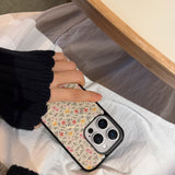 [+Magsafe] ブルームカラーアイボリーエポキシバンパーケース