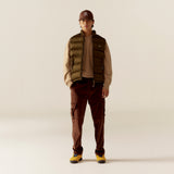 Strangerリラックスフィットヴェルベットカーゴパンツ(Brown)