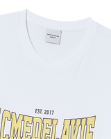 25FW オーセンティックロゴショートスリーブTシャツ ホワイト