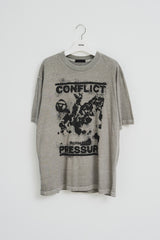 Conflict Washed Top (3color)