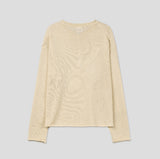 Aerin See-through Henley Neck Knit