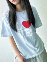 Arrow Heart Tattoo Graphic T-Shirt 4color