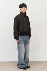 Bake Washed Embo Denim