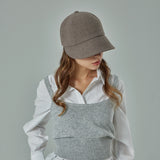 VA Curved Stud Link Bonnet Hat  / Cappuccino