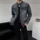 DV patch incision washing jean jacket