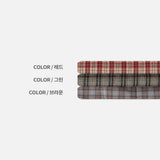 Weave Check Shirt (3 Colors)