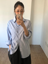【即日発送】エッセンシャルストライプシャツ