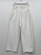 291 Cotton High-Waisted Wide Pants