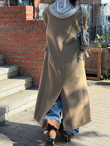 [Unisex] マックスダブルロングコート(2color)