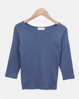 キーパーUネックベーシック 3/4 スリーブTシャツ