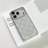 SUN CASE GRAPHIC CHECKER BOARD LIGHT GRAY
