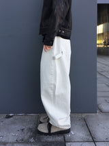 Siren Curved Cotton Wide Pants 2C