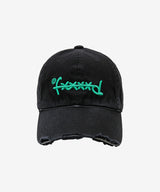 F****D SIGN STRAPBACK DAMAGE -WASHED BLACK-