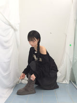 ナンバリングルーズスウェットシャツ