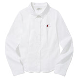 KIRSH プレーンスリムフィットシャツ [WHITE]