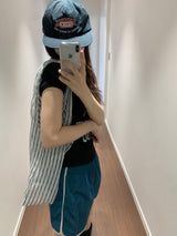 Clear Stripe Shoulder Bag (3color)
