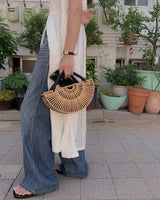 Gaia Wood tote Bag
