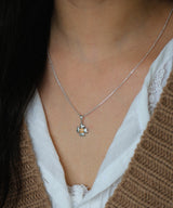 ダブルクローバーネックレスG (925 silver)
