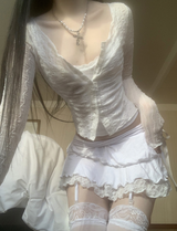 Neroni Hook Cardigan (White)