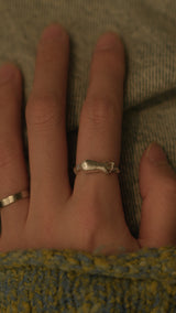 Light and You, silver ring