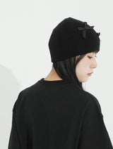 Cont ribbon beanie