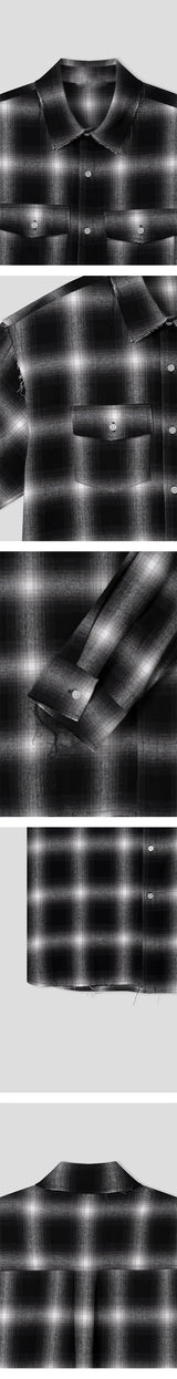 [F/W] Cutting check two pocket shirts (3color)