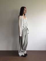 [SET]ミュート カーブドパンツ ＋ ベルト