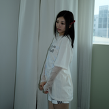 KIRIGIRL BOXY T-SHIRT _IVORY
