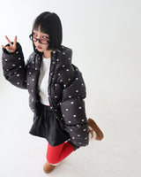 Quilting Padding Flare Miniskirt