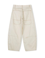 Akid Big Pocket Balloon Denim Pants