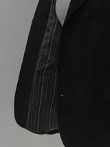 line suede blazer jacket (2color)