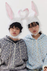 ラビットフラッフィーパンツ グレー