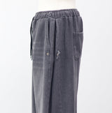 Unisex ヘッシャンフリースピンタックパンツ
