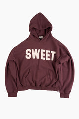 Sweet patch fuzz hoodie