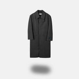 Pleddy French Chin Strap Wool Coat (2color)