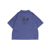 クロップピッギングカラーTシャツ _SYS5TS53BU