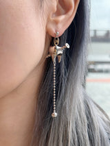 Teeth Drop  S925  Earrings 