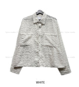 Ader Mohair Crop Shirt
