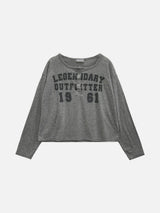 Nav Vintage Snap Long Sleeve (4c)