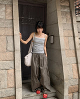 Lanie Summer Wide String Cotton Banding Pants
