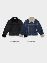 (Premium) Cutting open denim mustang