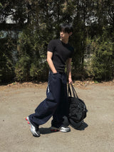 エスター レタリング デニムパンツ 3C