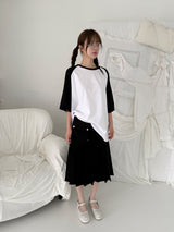  cutting raglan T